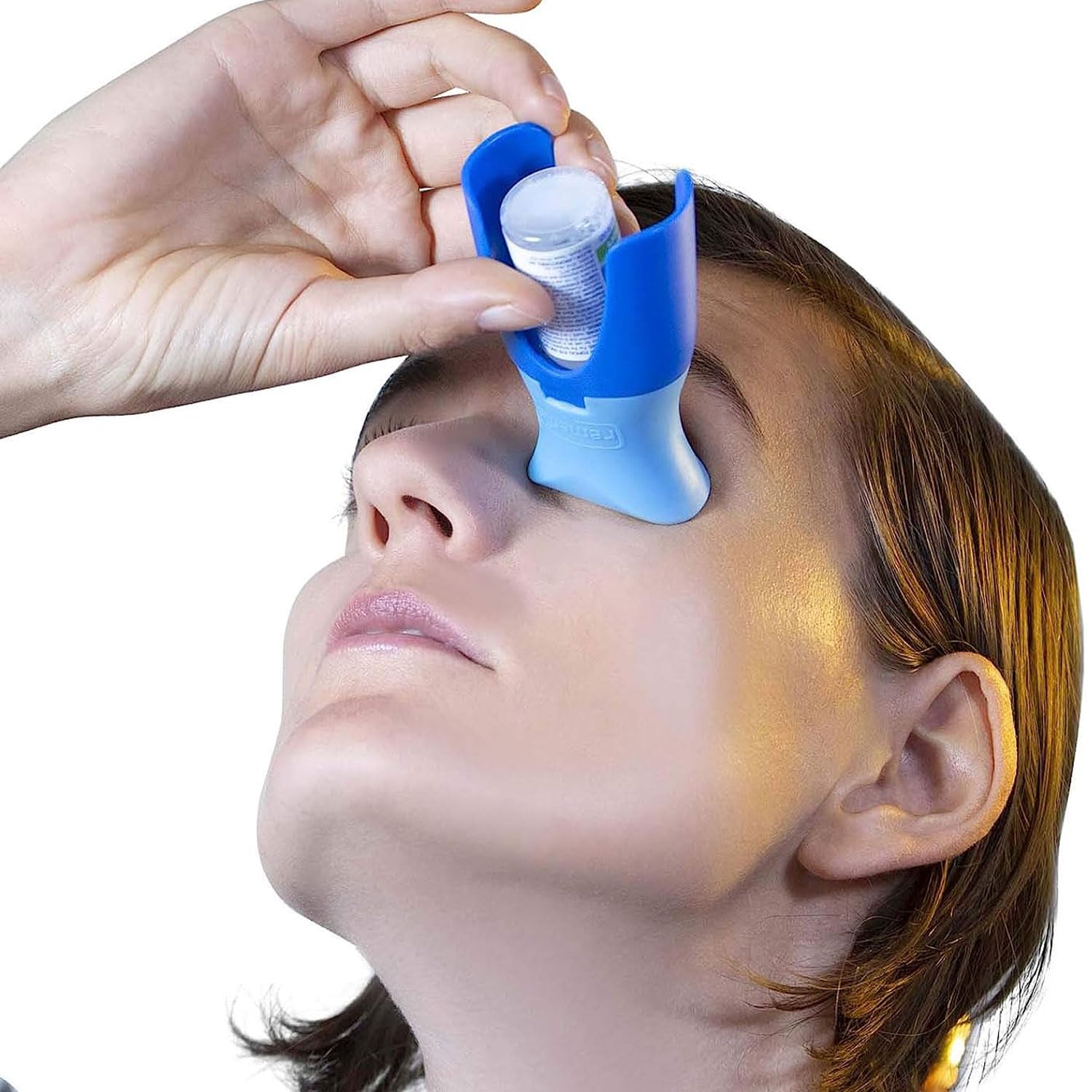 Guide Remedic gouttes oculaires adaptateur silicone pour application précise