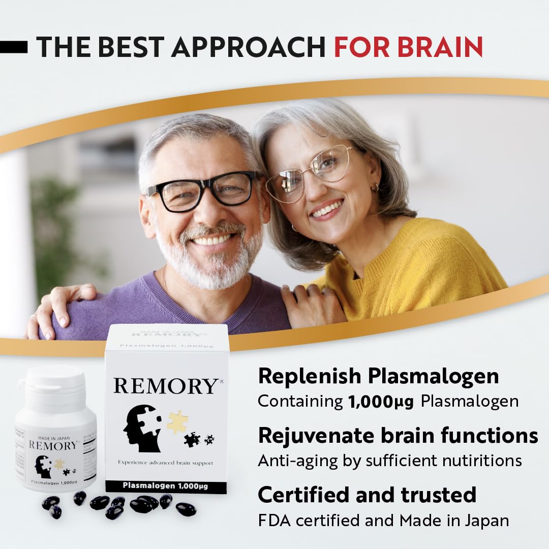 Remory plasmalogen epa-dha ingredients: présentation des composants clés pour une routine cognitive potentielle.