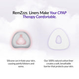 RemZzzs: emballage de liners CPAP, solution pratique pour une utilisation mensuelle.