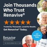 Renavive: gros-plan sur capsule mettant en évidence la formulation