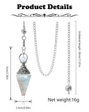 RENEMEGO pendule bijou énergie balancement, style et usage spirituel