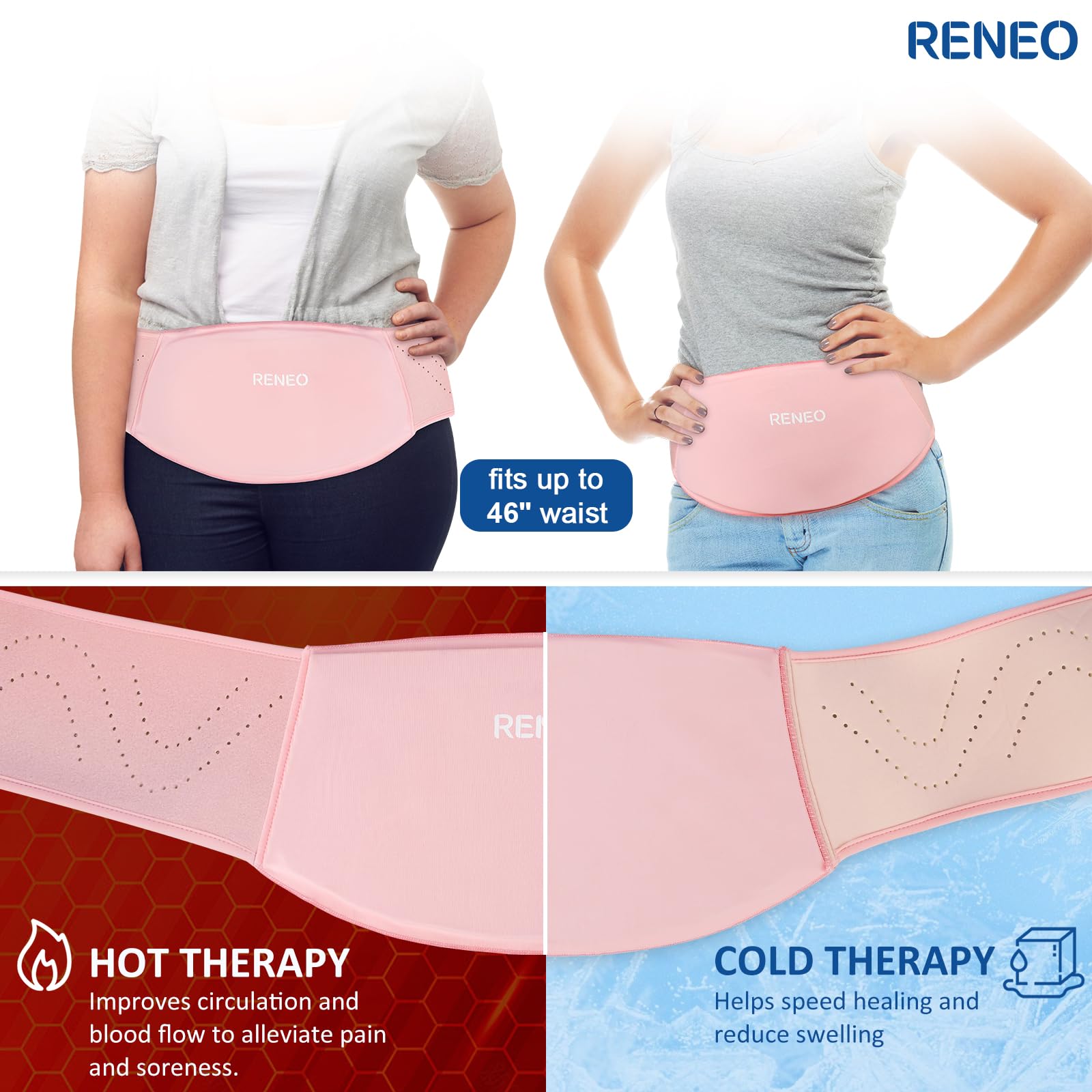Reneo bande-ventre-c-section: design flexible et léger à porter