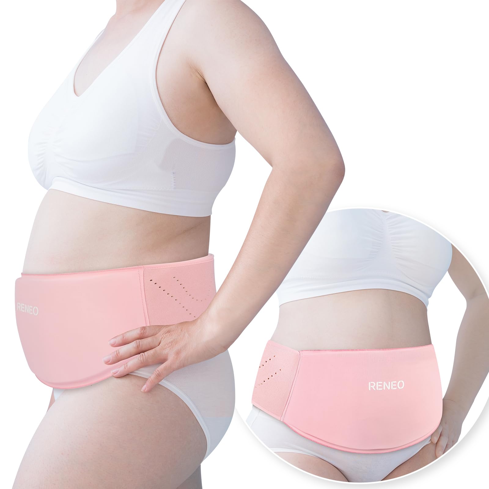 Reneo bande-ventre-c-section: gel doux et lycra pour soutien quotidien