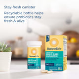 Barrière intestinale renforcée grâce aux probiotiques Renew Life Men's Care.