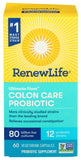 Renew Life Colon Care gélules: 80 milliards CFU, soutien potentiel à la digestion.