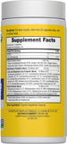 Renew Life Daily Balance Probiotic, étiquette claire avec informations d'utilisation