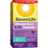 Flacon Renew Life de 60 comprimés pour enfants.
