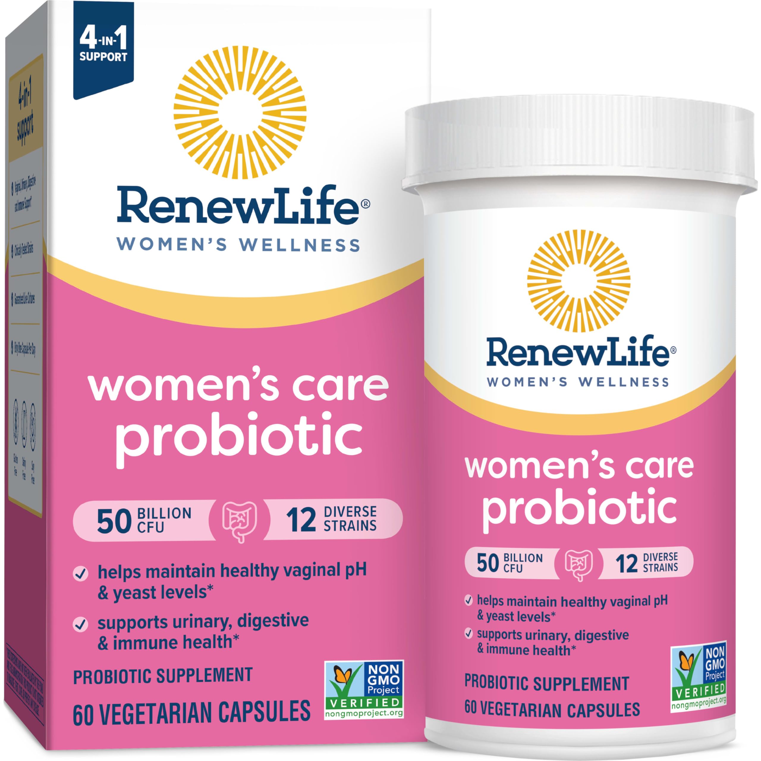 Renew Life: fabriqué aux États-Unis avec des ingrédients de haute qualité.