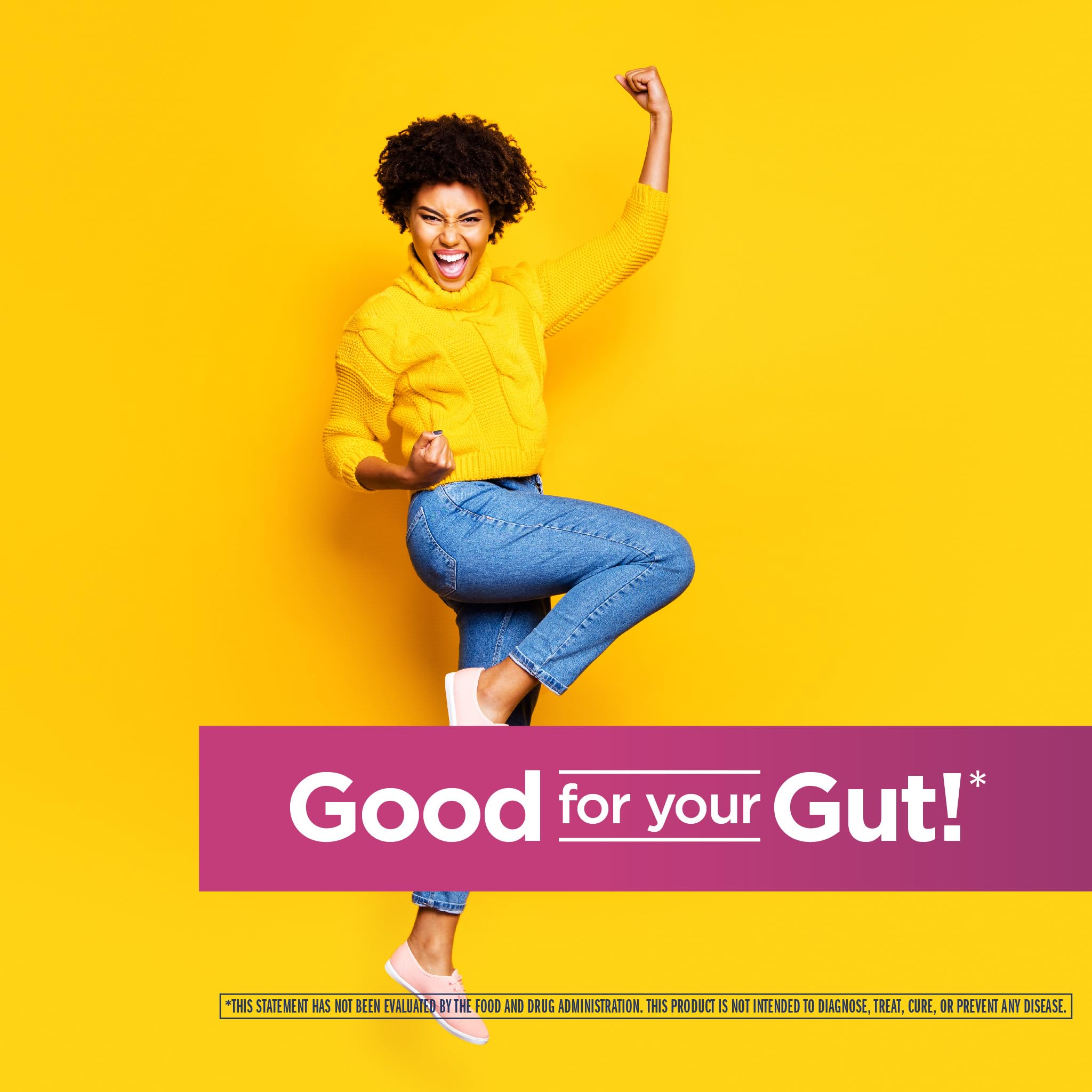 Renew Life formule sans OGM, sans gluten, sans lactose et sans soja.