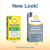 Capsules Renew Life Probiotic 50 Plus favorisant la digestion quotidienne
