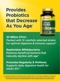 Renew Life Probiotic Adulte 50 Plus – sans lactose et sans soja pour divers régimes