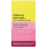 Renew Life : représentation des 12 souches soutenant le pH féminin et la digestion.