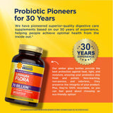 Renew Life Ultimate Flora Probiotics: formule synbiotique 3-en-1 pour support global.
