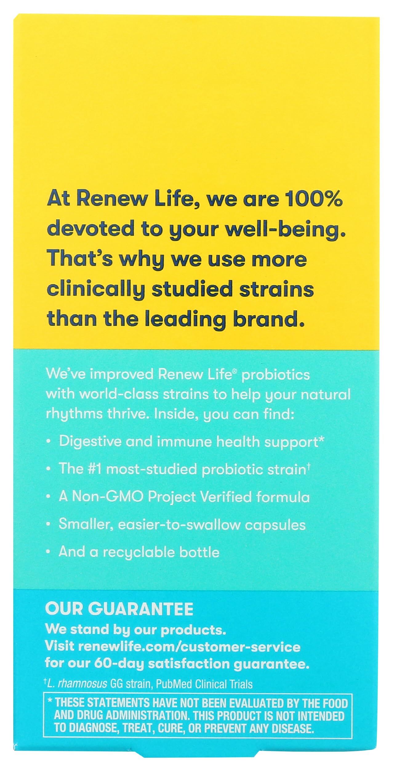 Renew Life Ultimate Flora Probiotiques pour Hommes – capsules faciles à avaler pour une routine quotidienne.