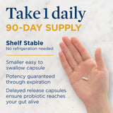 Renew Life Ultimate Flora Soin Femmes – emballage montrant 90 capsules.