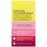 Renew Life : capsule quotidienne prête à l'emploi pour un recours simple et fiable.