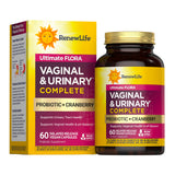Renew Life Wellness Femmes: emballage et capsule probiotiques canneberge - équilibre intime.