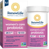 Renew Life Probiotiques féminins – bouteille et gélules, soutien digestif potentiel.