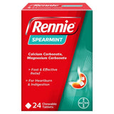 Rennie Spearmint tablettes menthe : soulagement potentiel après repas