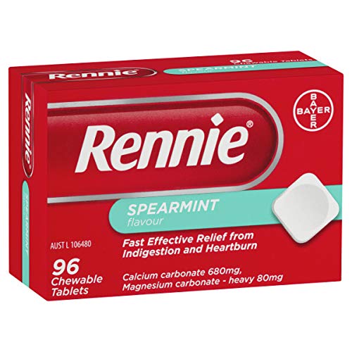 Rennie tablettes indigestion rapides pour un confort express