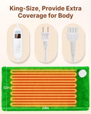 RENPHO controleur-thermique-digital offre dix niveaux de chaleur en sécurité.