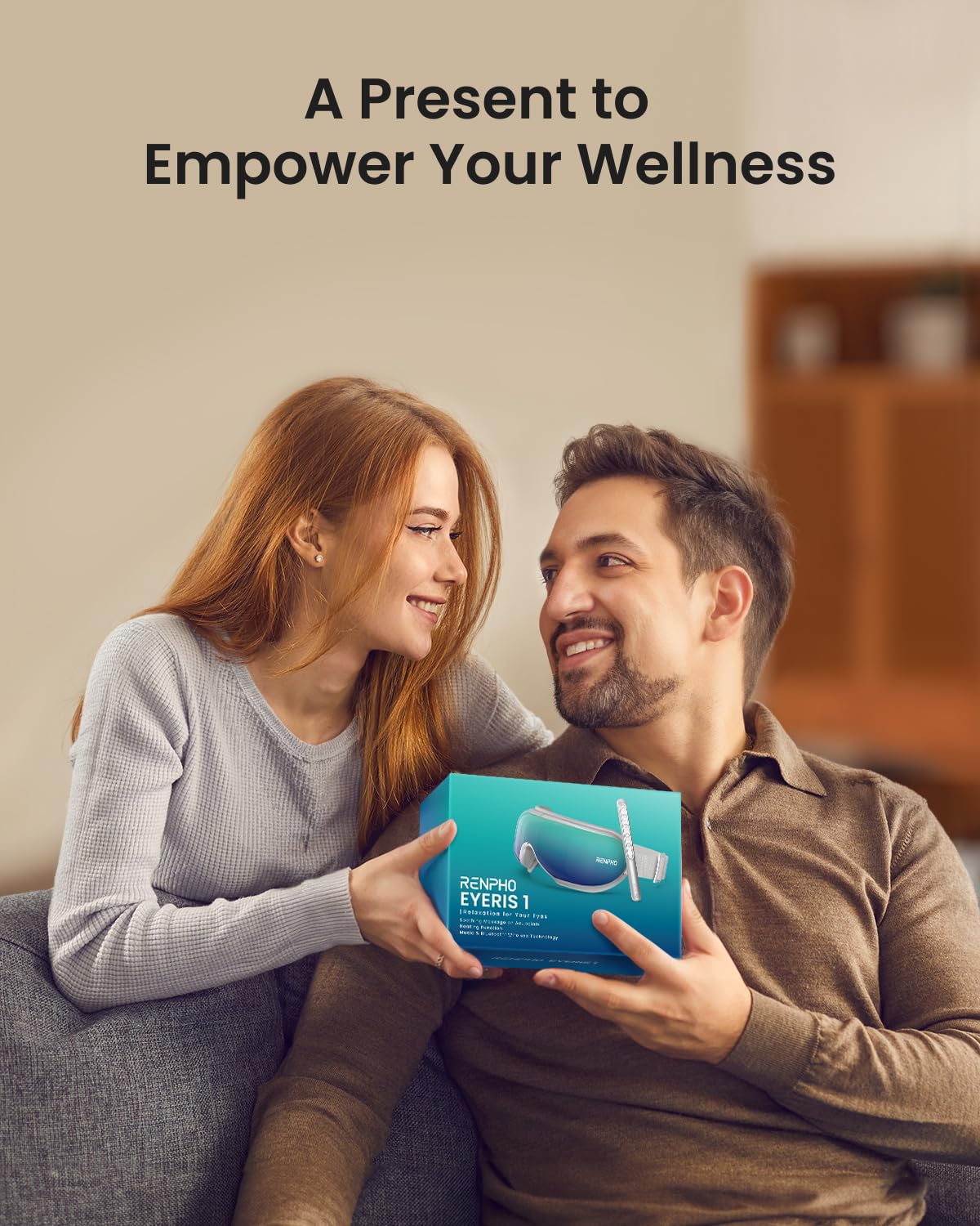 RENPHO Eye Massager offre cinq modes de massage personnalisables
