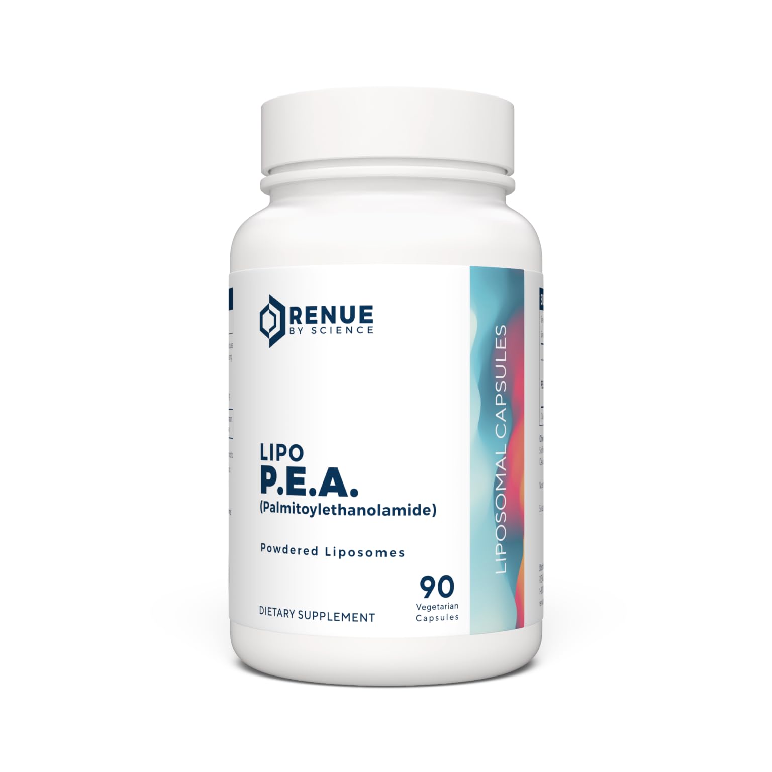 Renue By Science P.E.A liposomale, bouteille - absorption améliorée et prise quotidienne facilitée.