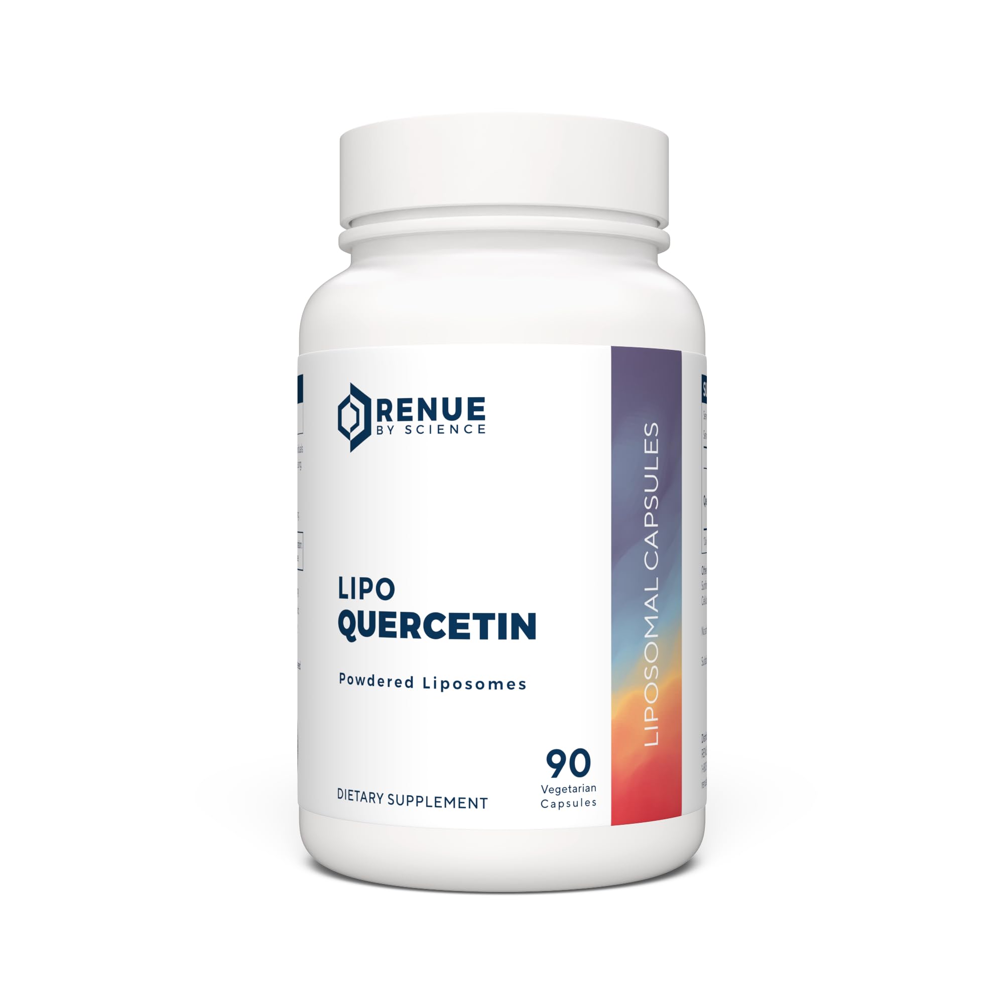 Renue By Science Quercetine, capsules 150 mg, bénéfice potentiel antioxydant et énergie quotidienne.