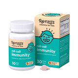 Renzo's Roll Call Immunity, pastille orange — goût fruité et pratique pour l'enfant