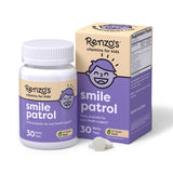 Renzo's Smile Patrol tablettes fondantes au goût pomme verte, faciles pour les enfants.