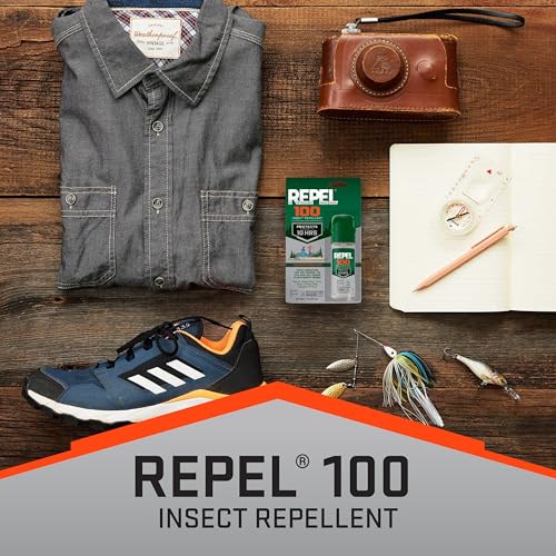 Repel 100-repulsif-tiques, protège lors des randonnées en forêt