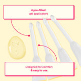 Rephresh Gel utilisation discrète et confortable en déplacement.
