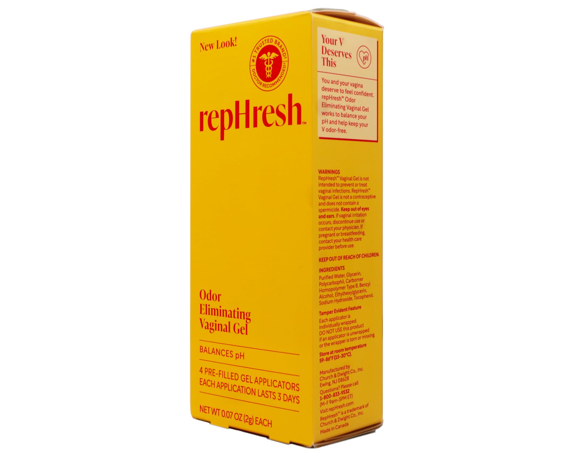 rephresh gel vaginal - confort quotidien et douceur intime.