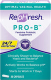 RepHresh Pro-B, bouteille avant, soutien potentiel pour l'équilibre intime.