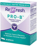 Flacon Rephresh Pro-B contenant des gélules faciles à avaler.