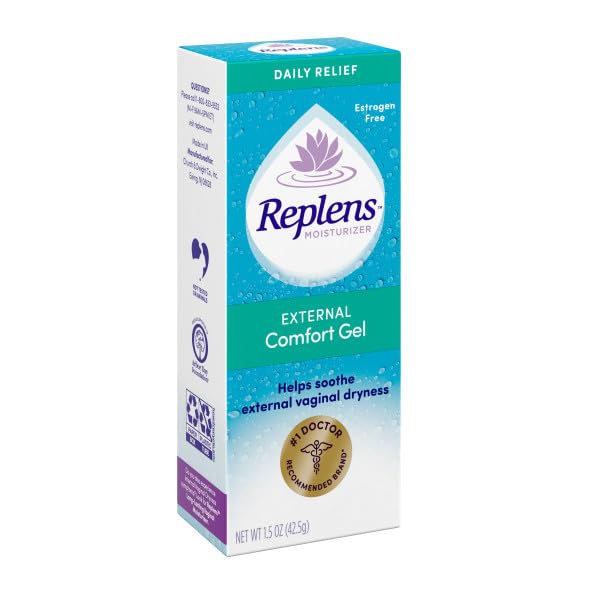 Emballage sans parfum du Gel Confort Externe Replens, pratique et discret.