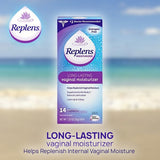 Formule sans parfum Replens compatible avec la plupart des préservatifs