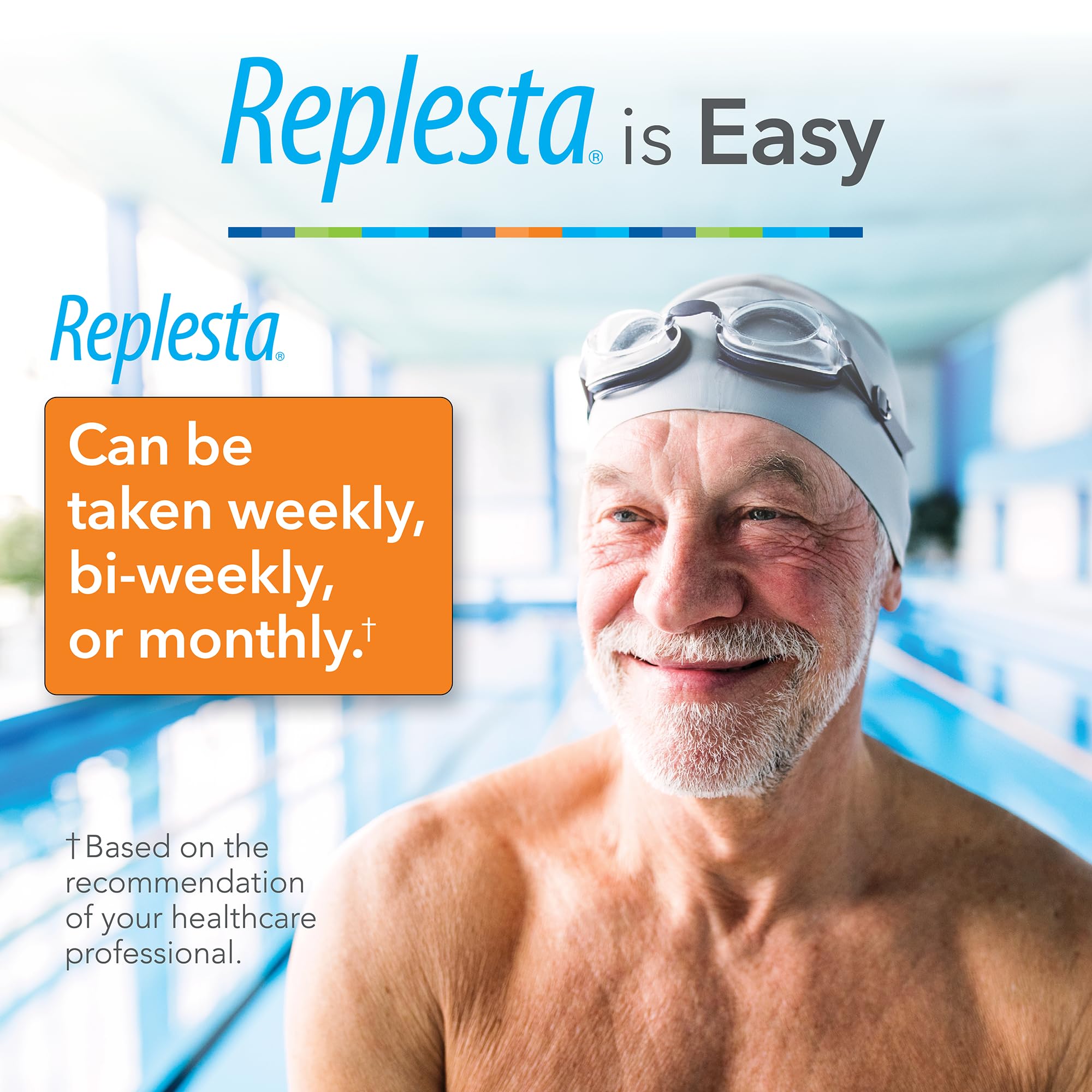 Replesta D3, dose 50 000 UI par pastille, pratique à croquer