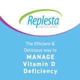 Étiquette nutritionnelle de Replesta NX indiquant la dose et les ingrédients.