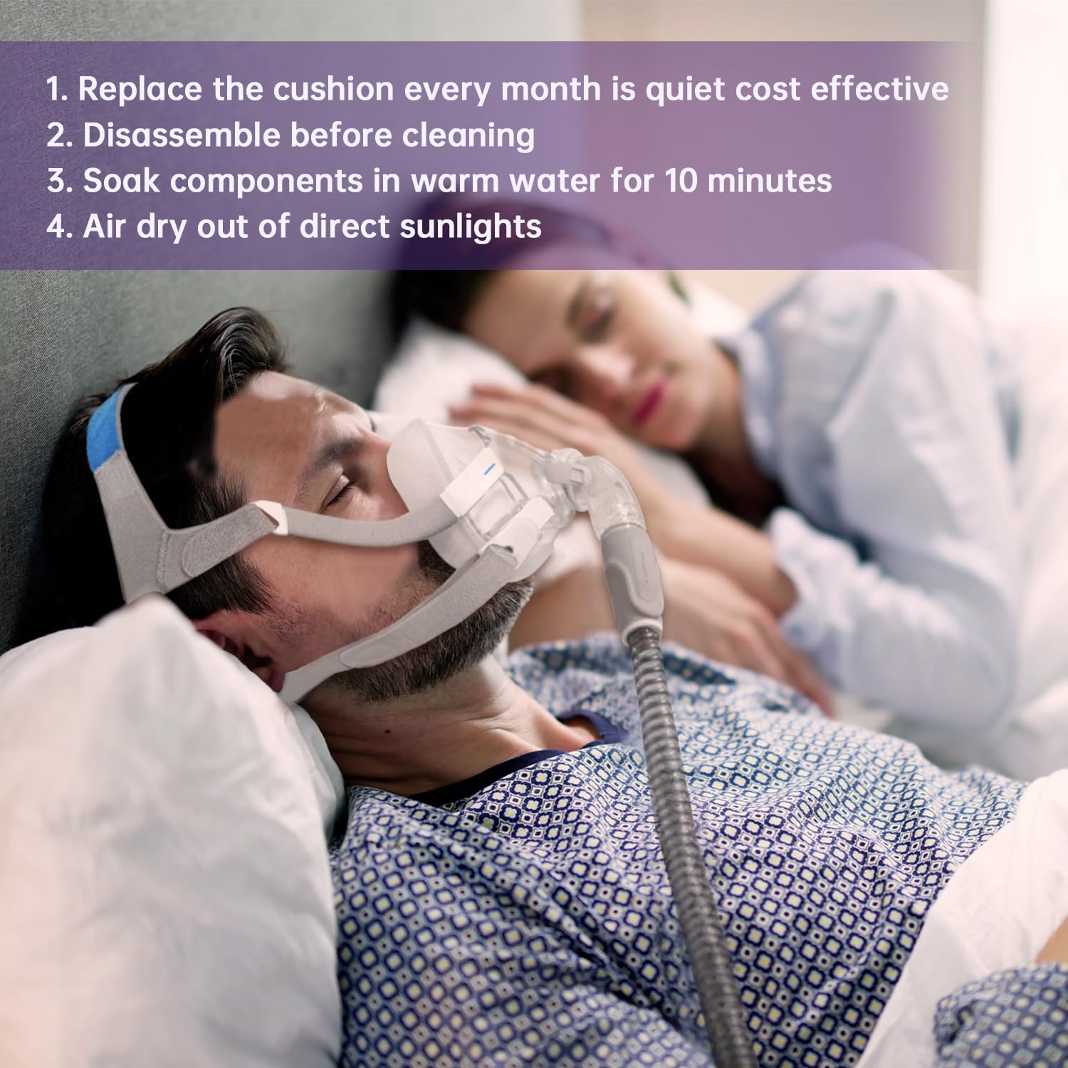 Coussin Airfit F20, compatibilité avec cadre d’origine, économie adaptée.