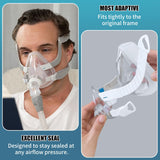 Coussin en silicone liquide ultra-doux de Rescare, confort durable.