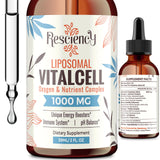Gouttes d’oxygène Resciency, flacon liposomale avec absorption optimisée