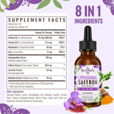 Goutte‑pipette Resciency Safran Liposomal – dosage précis pour une utilisation pratique.