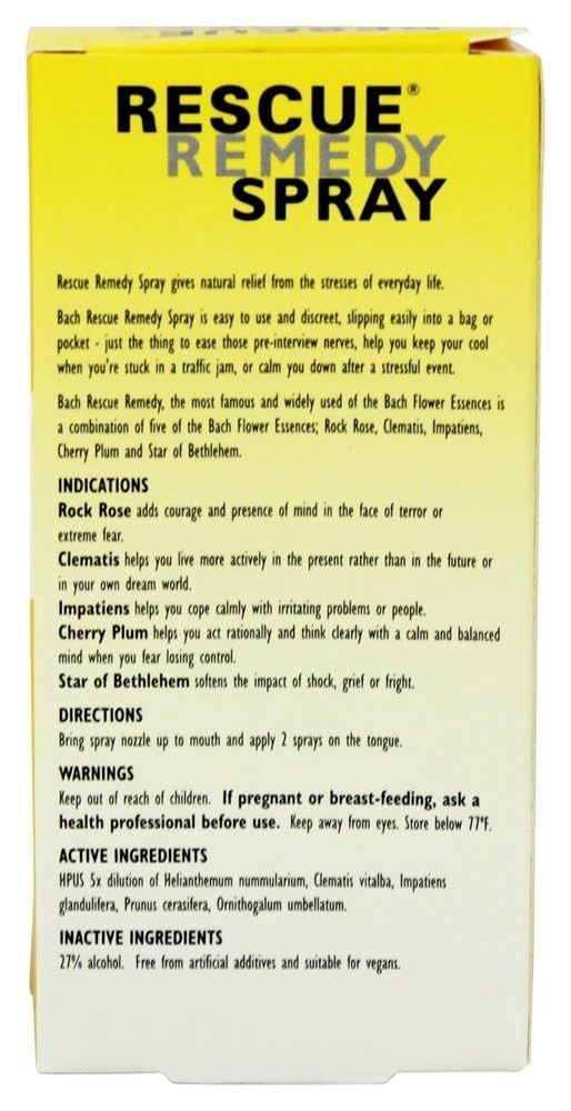 RESCUE Bach Fleurs Spray : utilisation en déplacement pour rester concentré et posé.