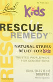Gouttes RESCUE Bach Kids Rescue Remedy sans alcool en flacon pratique de 10 ml.