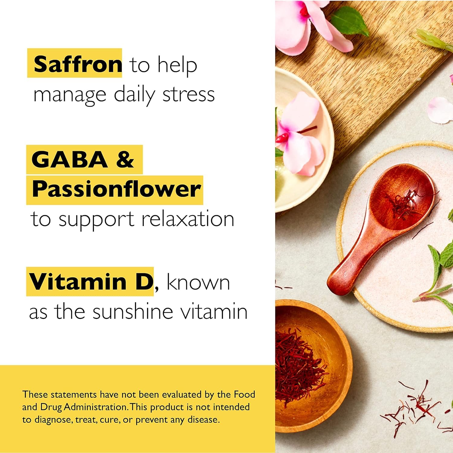RESCUE Bach Plus – GABA et vitamine D, soutien potentiel à l'énergie quotidienne.