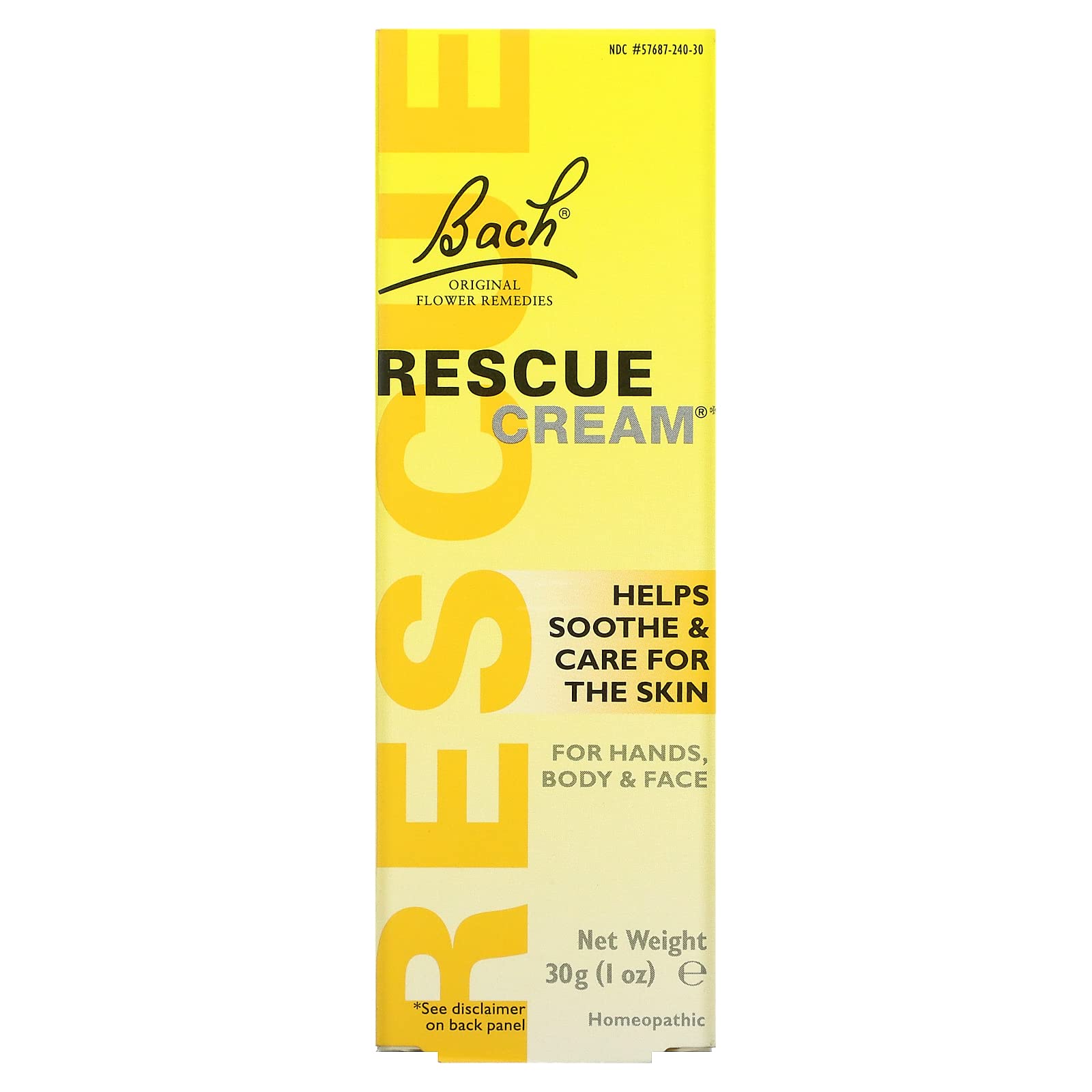 Crème RESCUE pot 30 g prête à l’emploi pour une application facile.