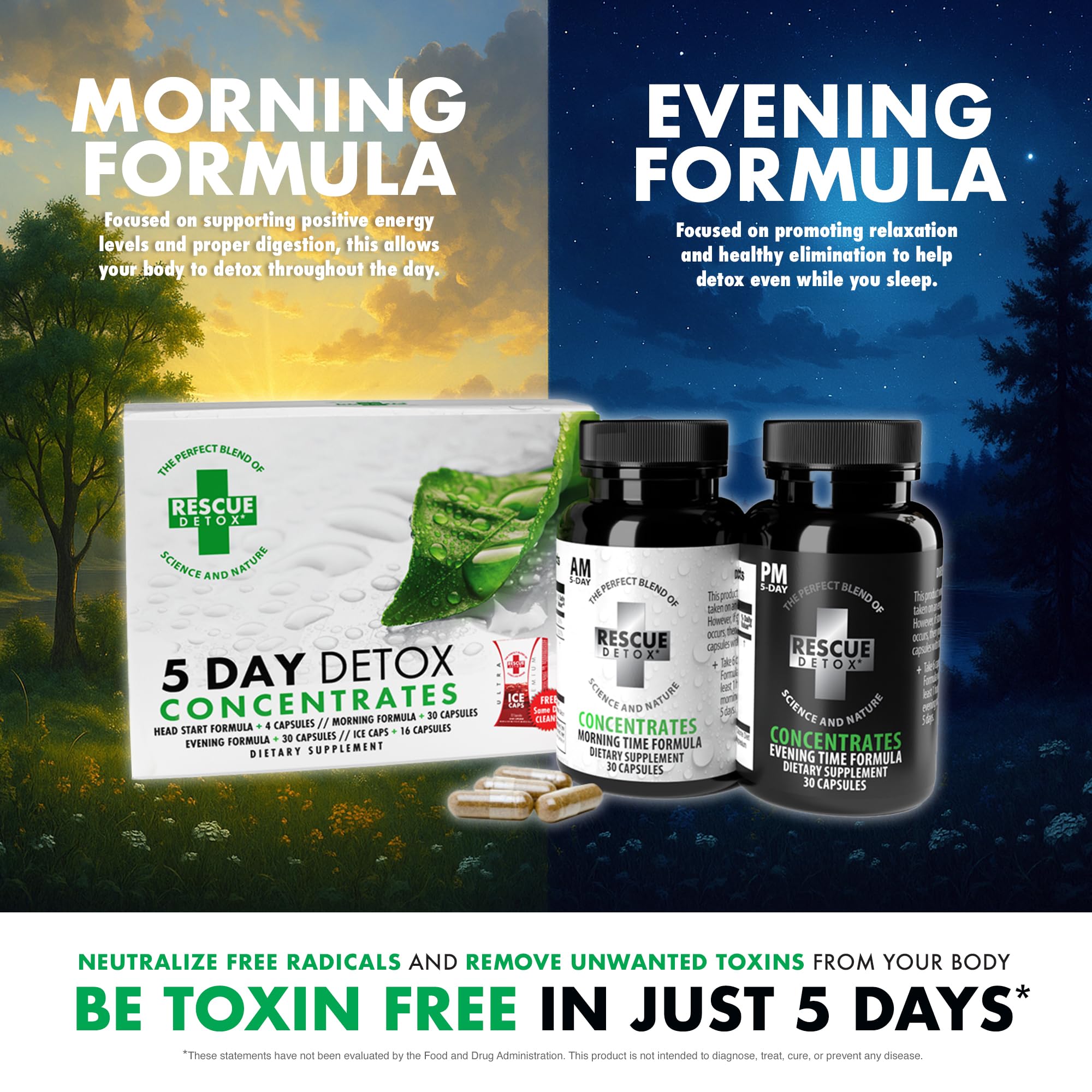 Accompagnement en ligne Rescue Detox avec conseils personnalisés disponibles.