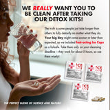 Design compact du kit Rescue Detox.