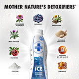 Rescue Detox ICE, emballage clair facilitant le rangement et l'organisation.
